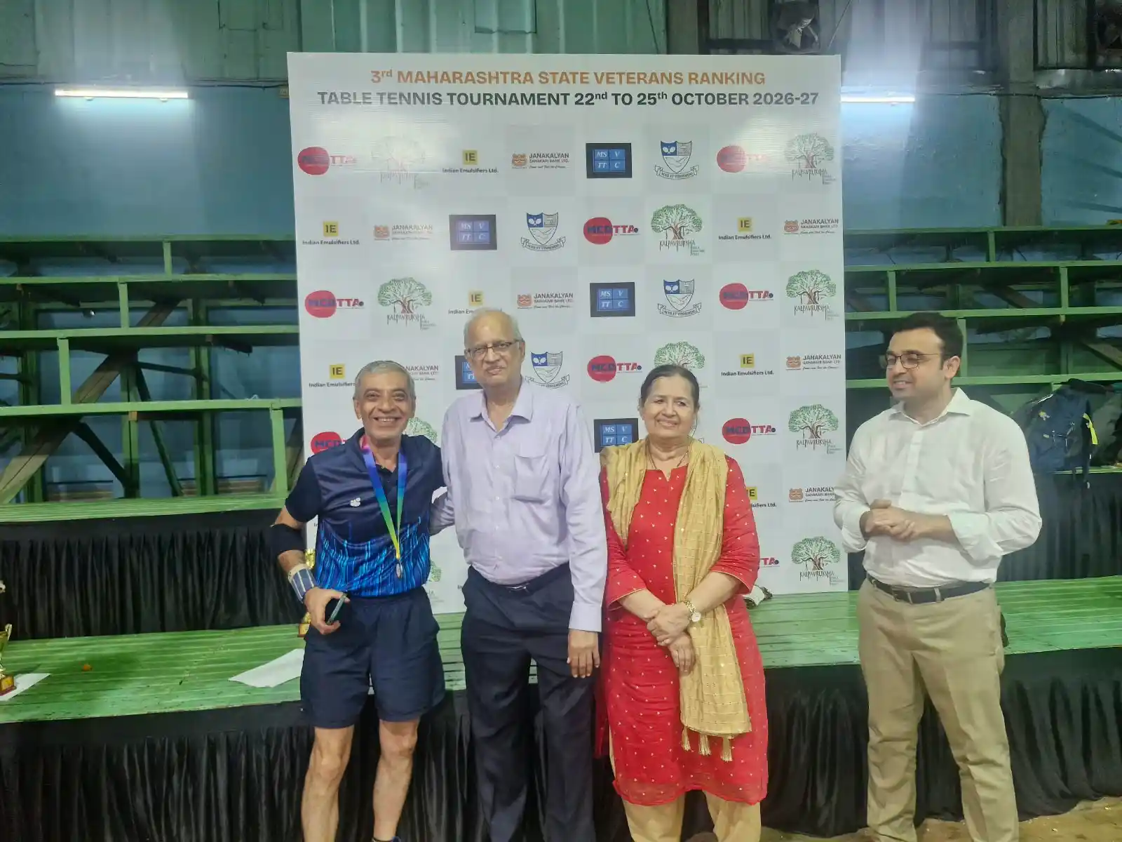 3rd Maharashtra State Masters Table Tennis Tournament 2026-27, photo 11