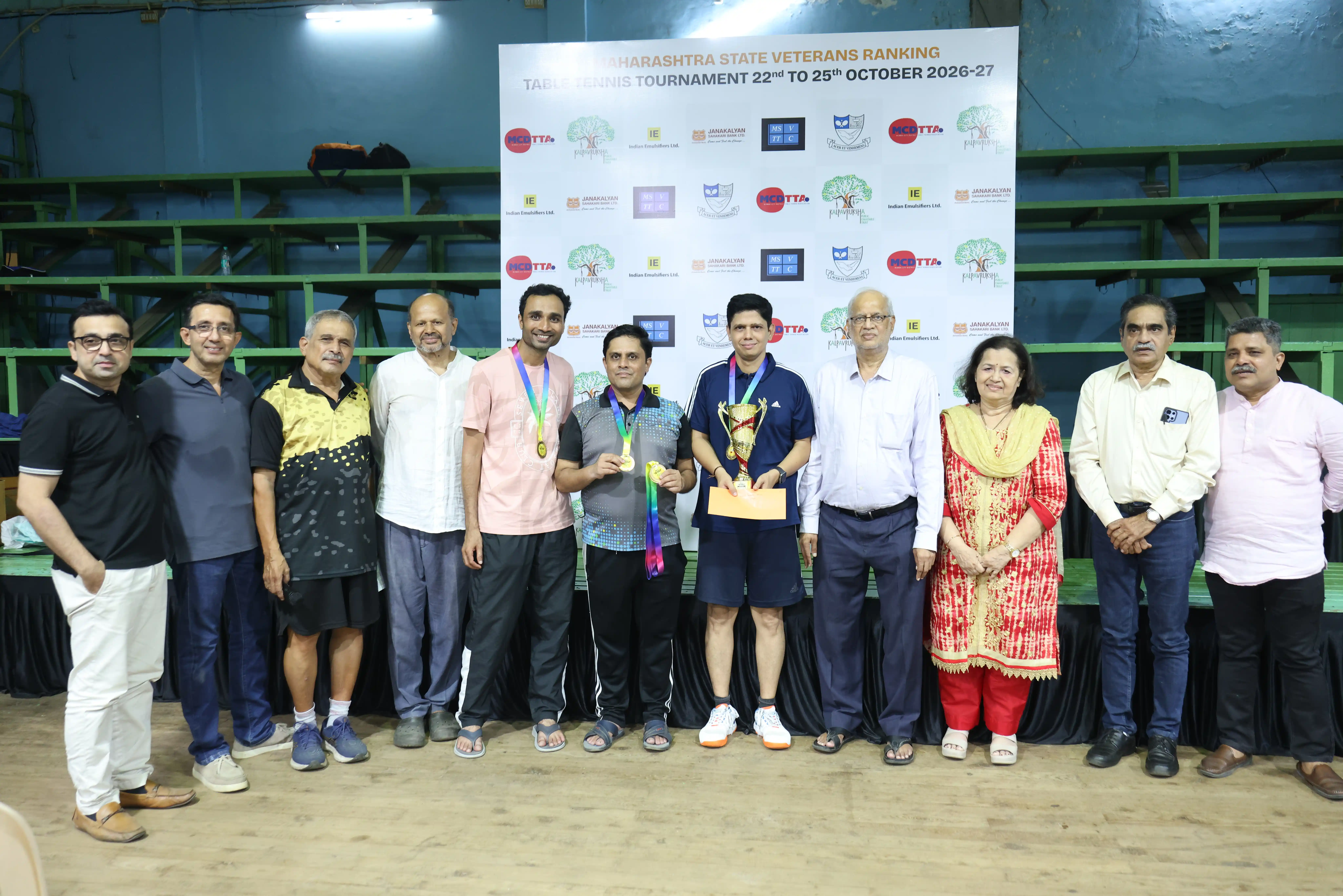 3rd Maharashtra State Masters Table Tennis Tournament 2026-27, photo 2