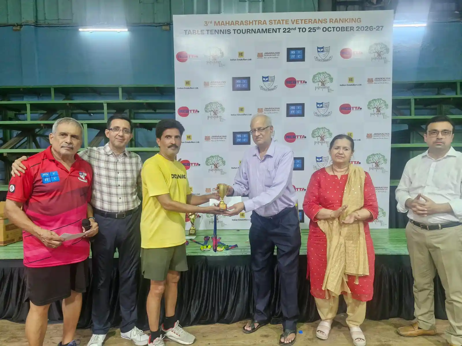 3rd Maharashtra State Masters Table Tennis Tournament 2026-27, photo 26
