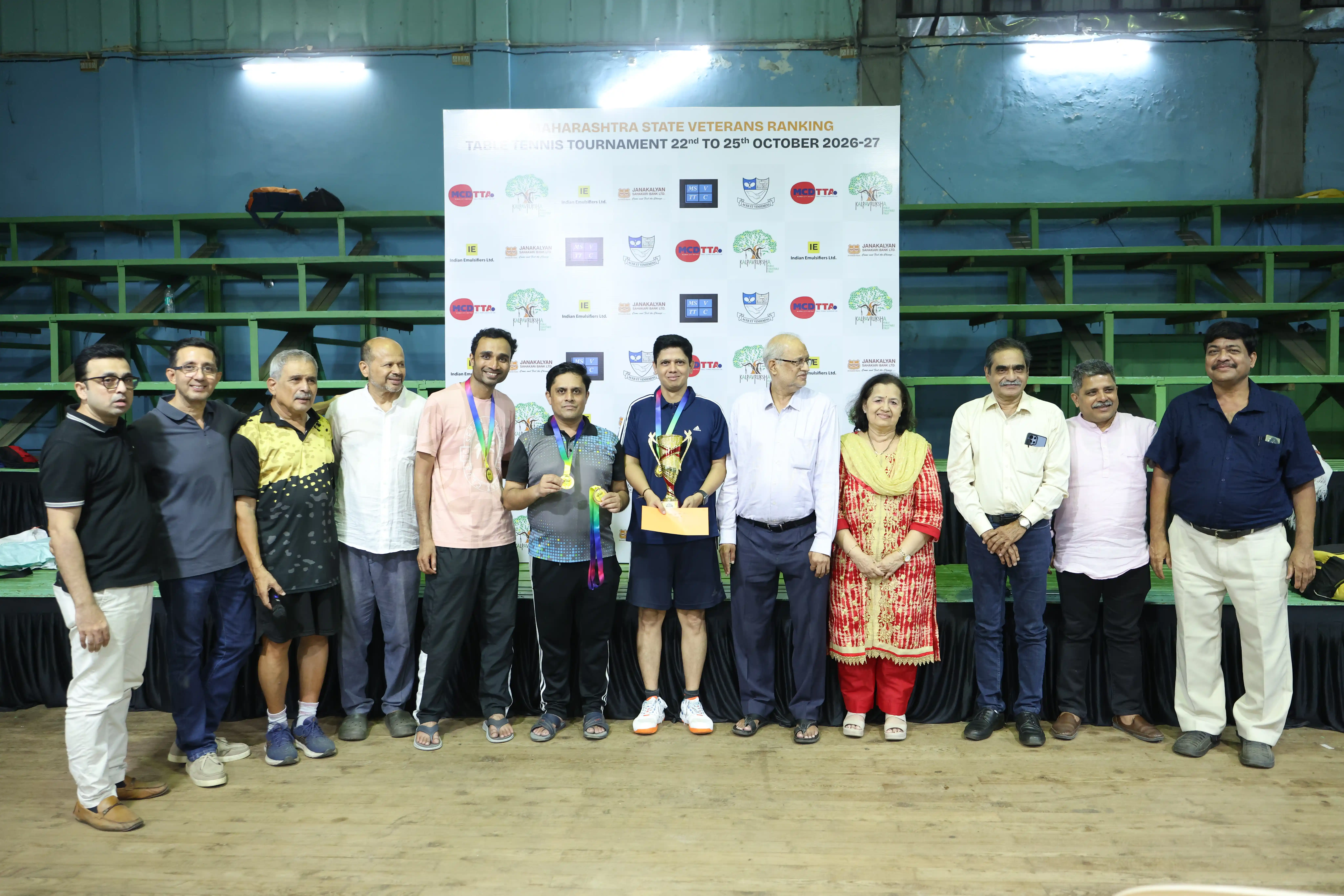 3rd Maharashtra State Masters Table Tennis Tournament 2026-27, photo 3