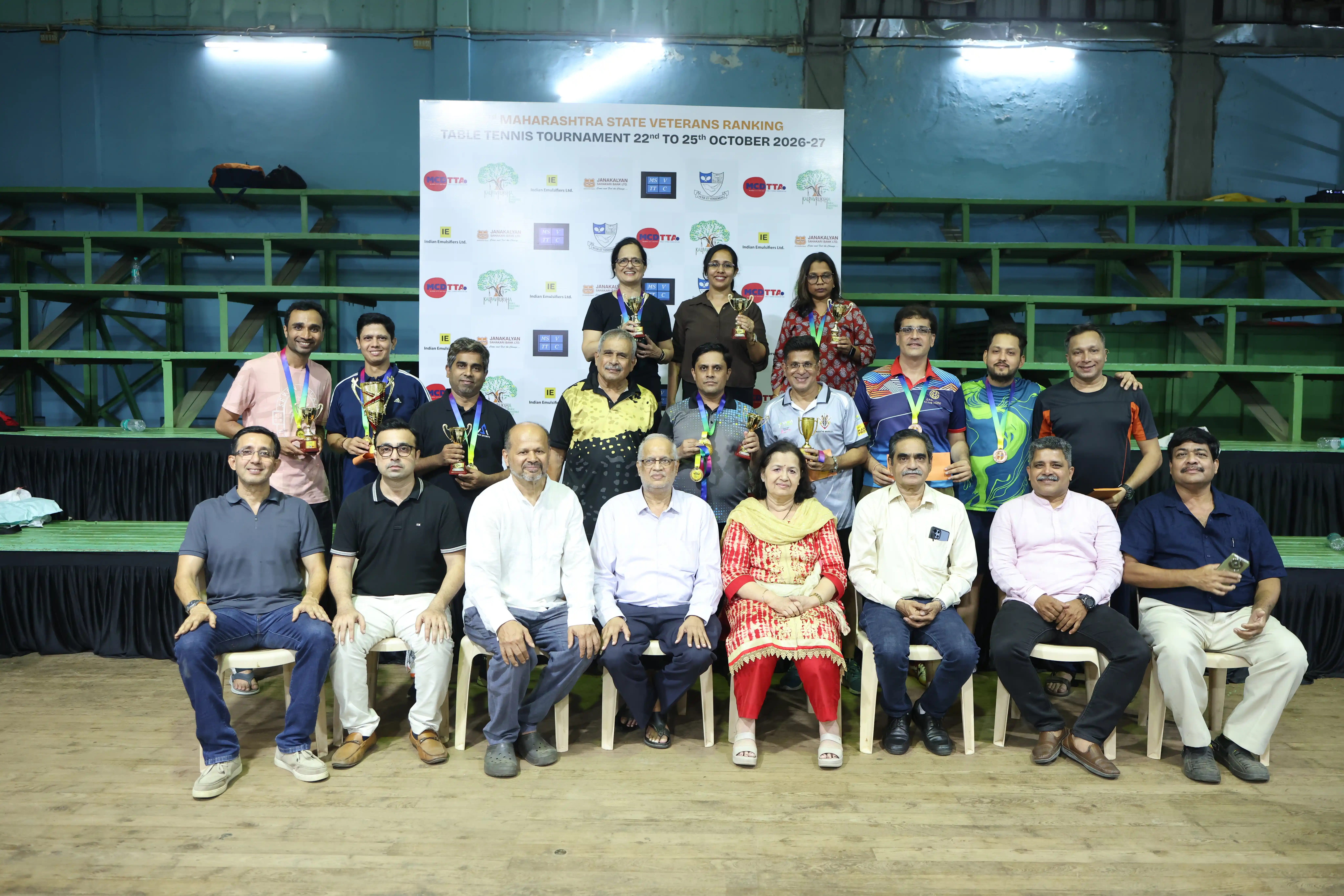 3rd Maharashtra State Masters Table Tennis Tournament 2026-27, photo 7
