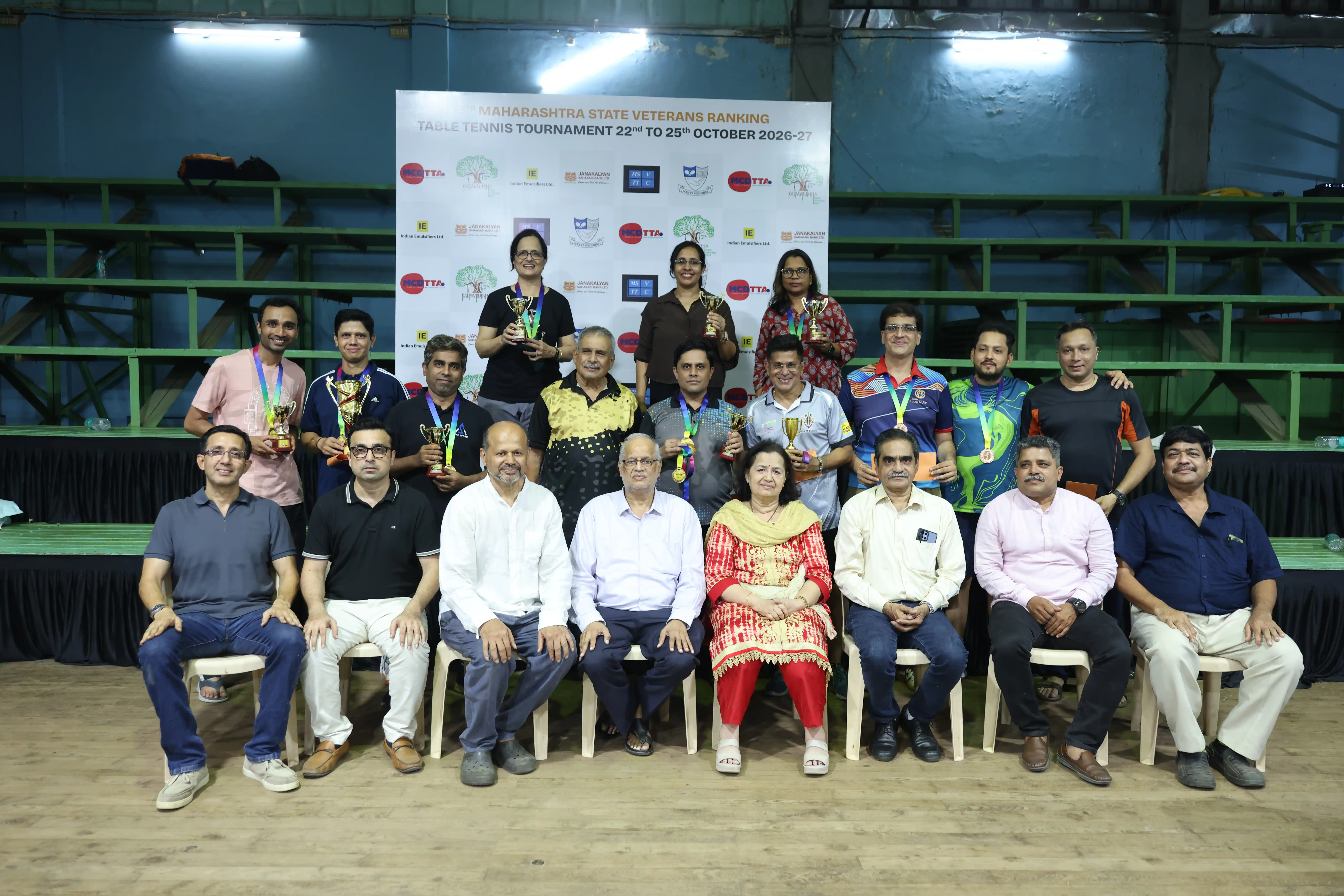 3rd Maharashtra State Masters Table Tennis Tournament 2026-27, photo 8
