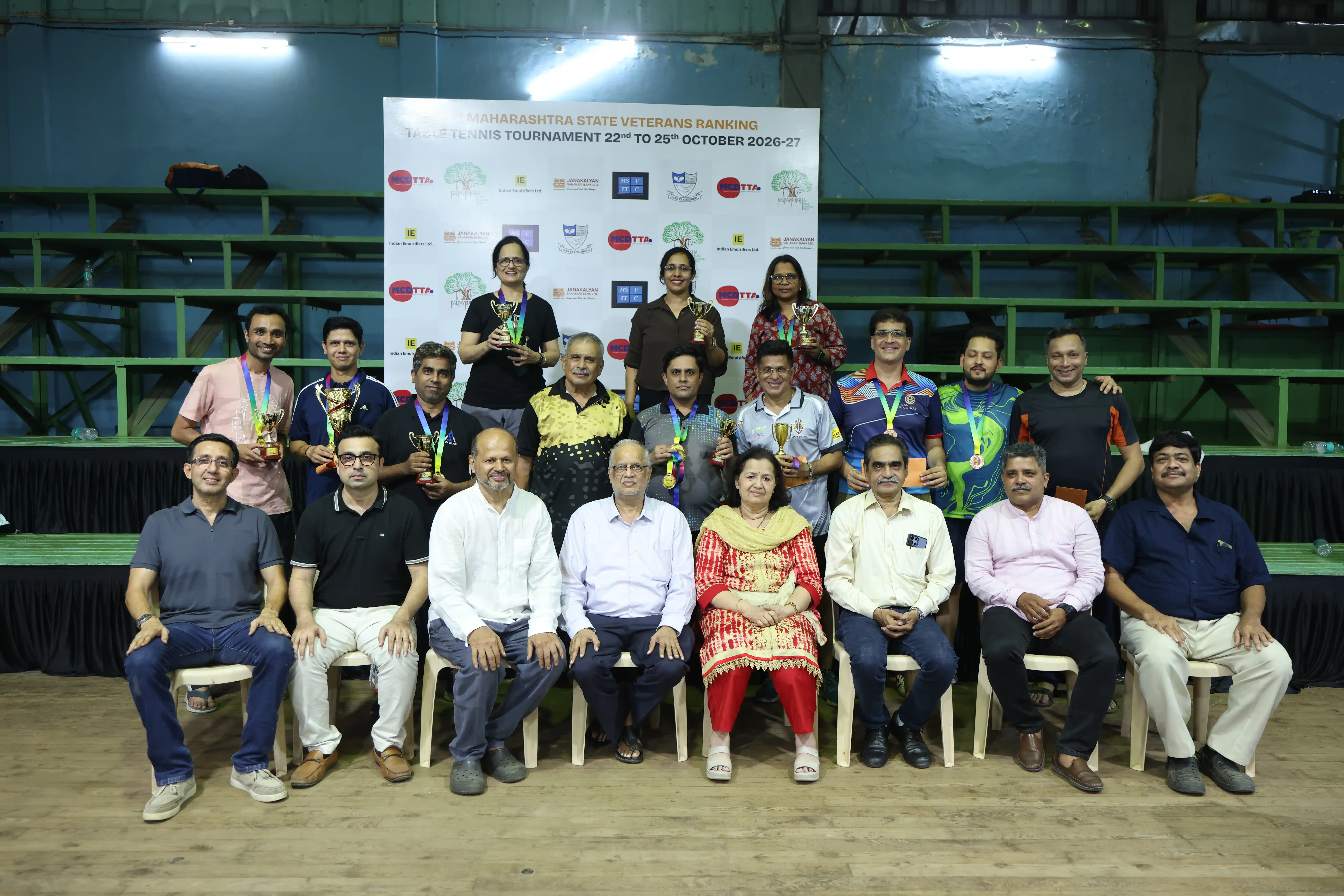 3rd Maharashtra State Masters Table Tennis Tournament 2026-27, photo 9